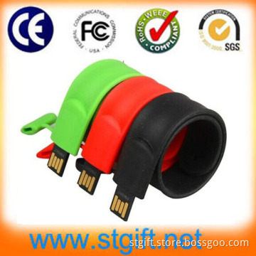 Silicone Bracelet USB Flash Drive PA PA Ring USB Bracelet